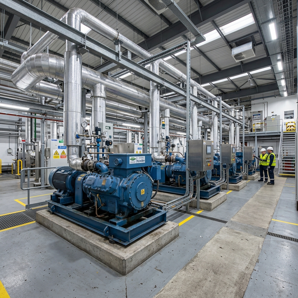 Sistema de refrigeração industrial